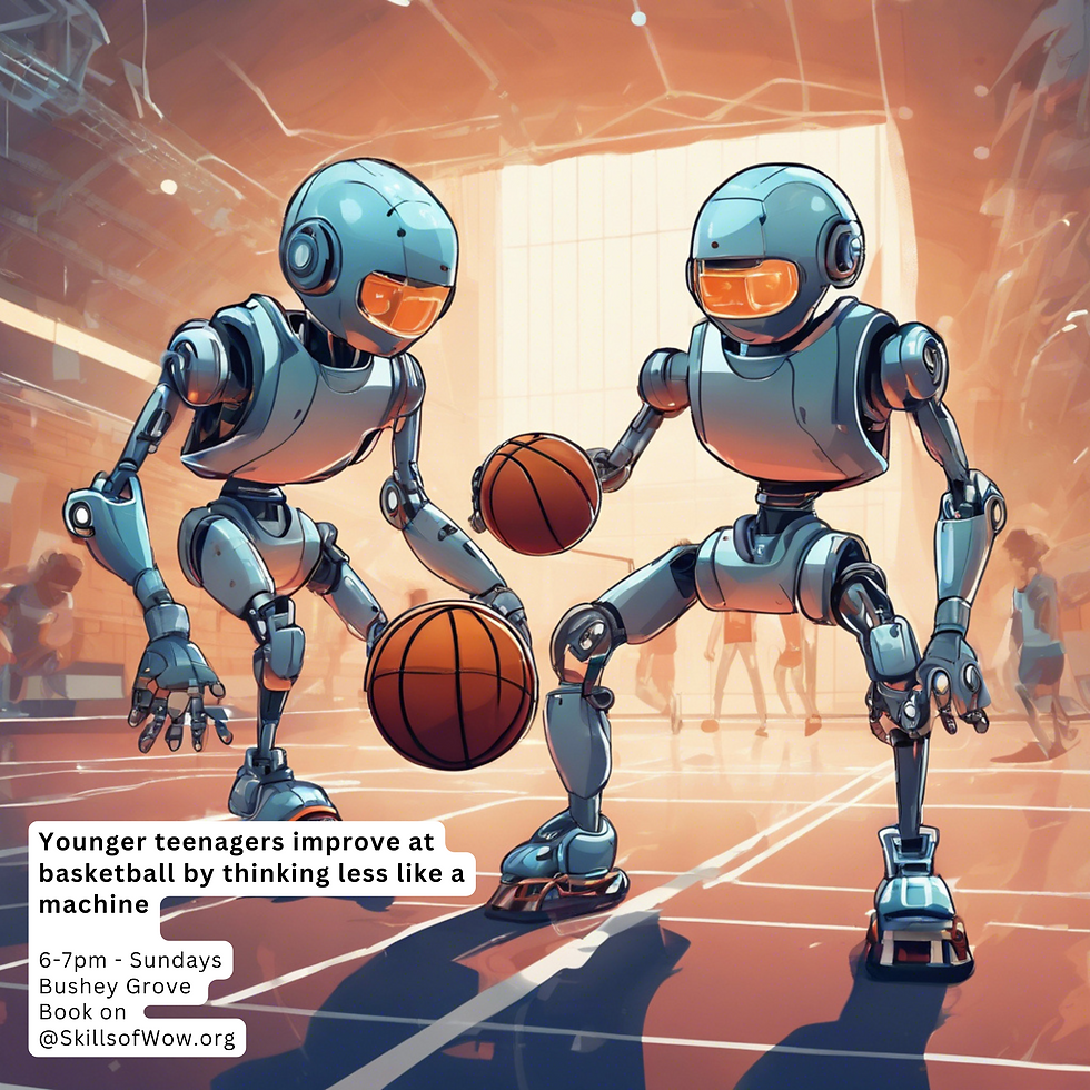 Basketball - younger teenagers, all-ability, mixed @ Bushey (8)