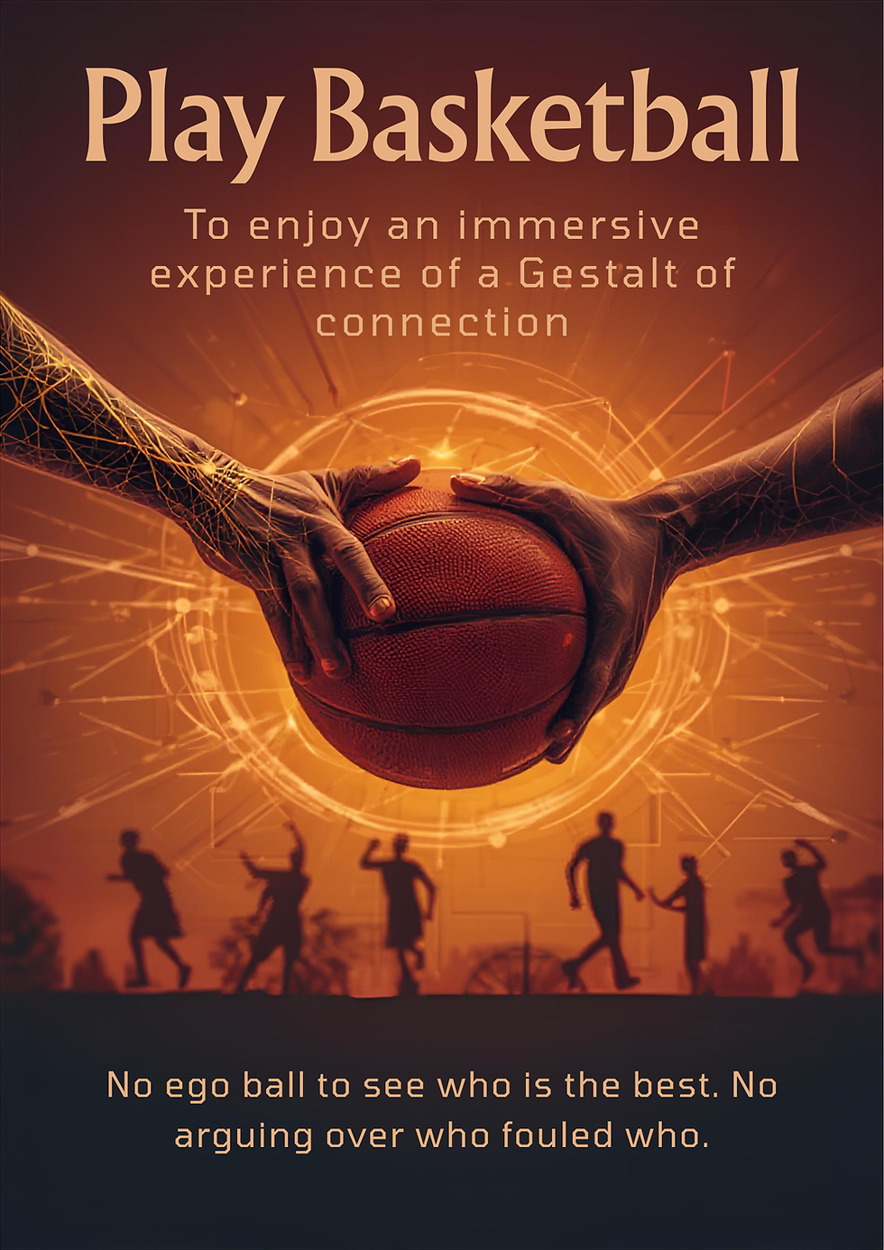 All-ability adults play Basketball