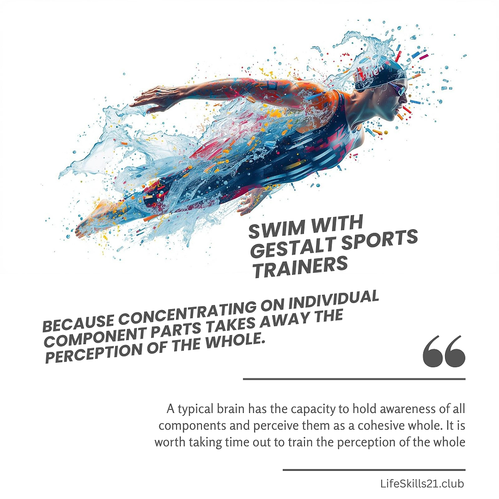 All-ability adults swim with Gestalt sports trainers