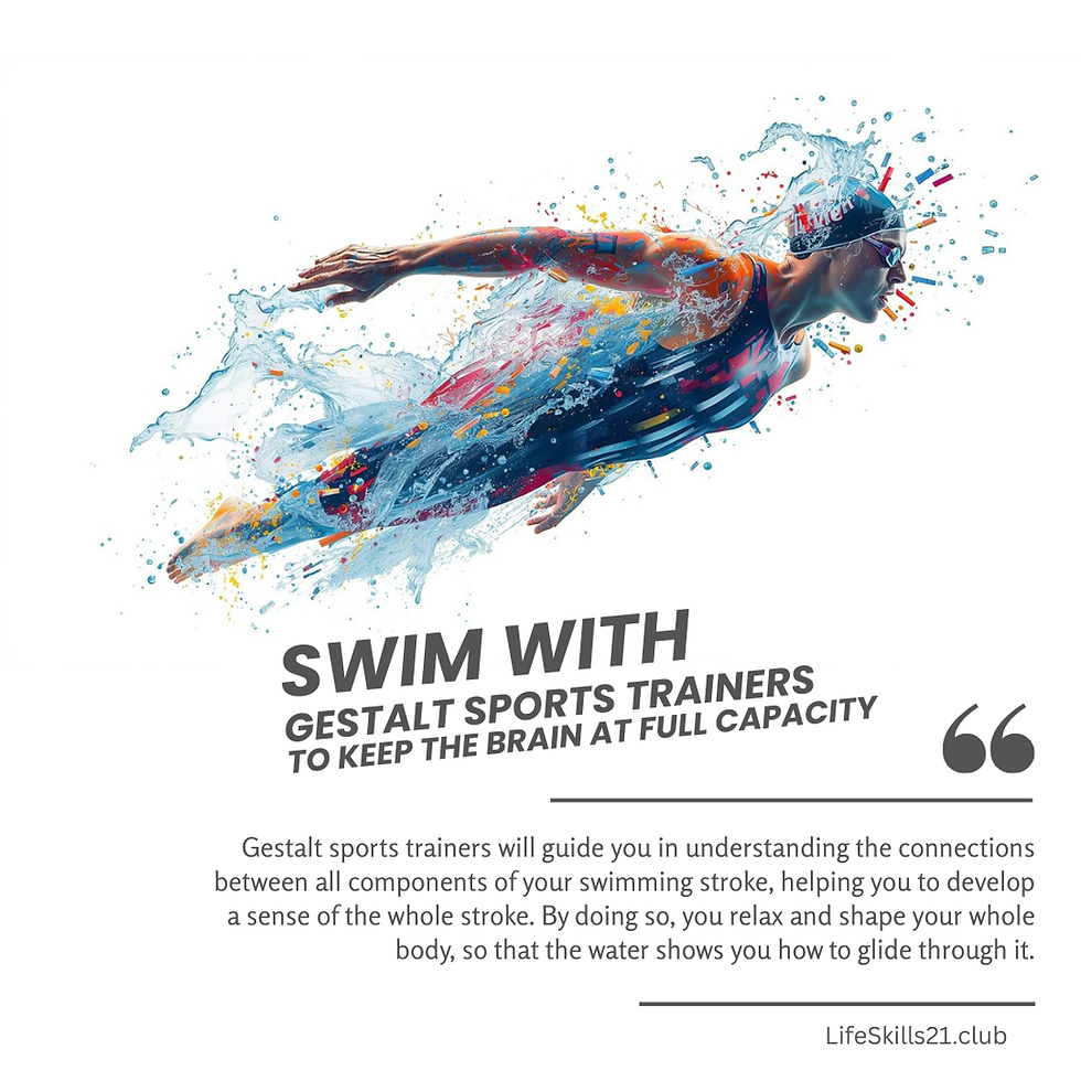 All-ability adults swim with Gestalt sports trainers