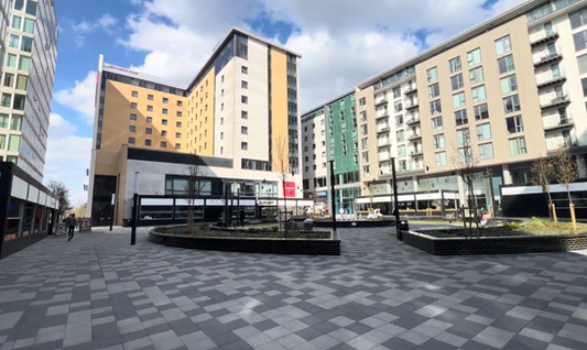 Modern Apartment Complex in Milton Keynes Cleaning Services