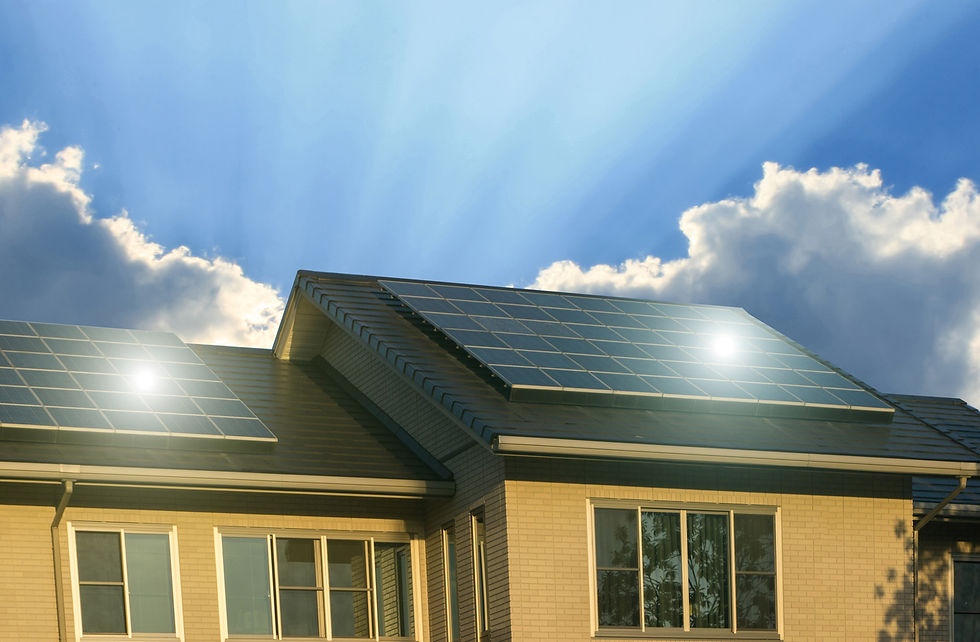 Clean energy roofing installation in Calgary