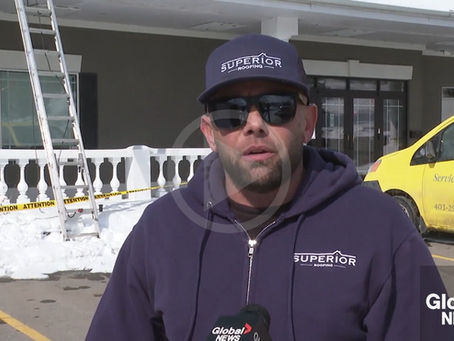 Superior Roofing Tackles Winter Challenges in Calgary, Featured on Global News