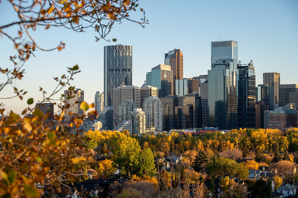Calgary fall season