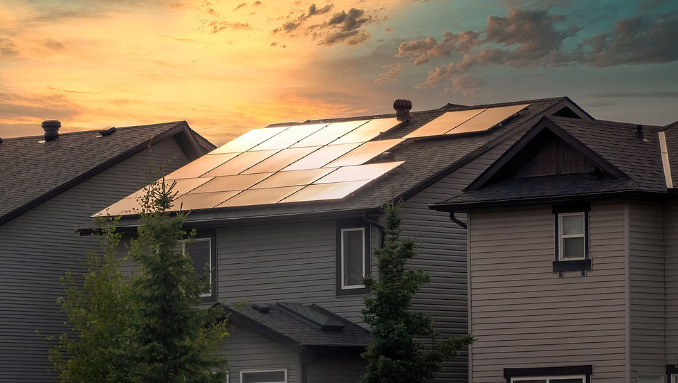 Residential solar energy system Calgary