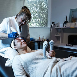 Pre-event facial treatment Calgary