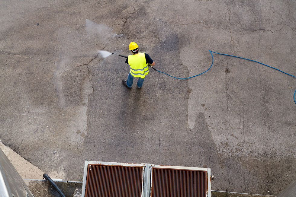 roof drain cleaning and maintenance Calgary office building