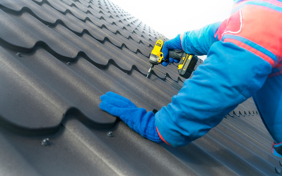 Residential installation of roof shingles