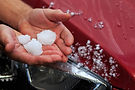 Golf Sized Hail In Calgary