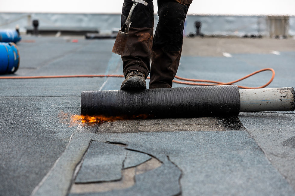 Rubber roofing for residential roofs