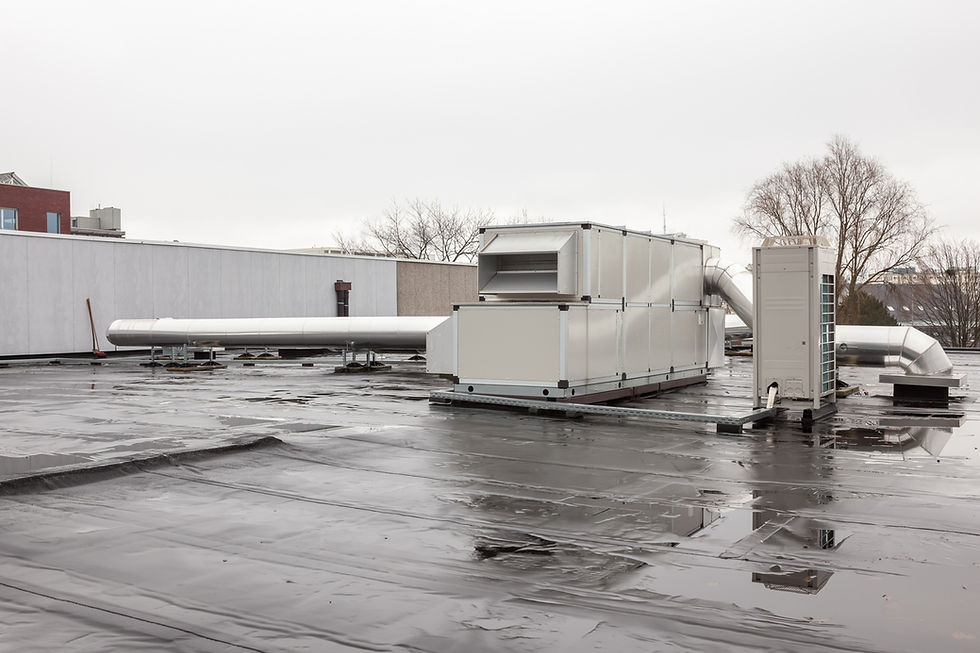 Calgary warehouse new roof installed