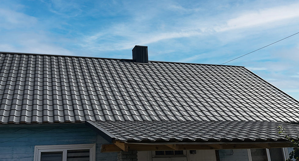 Metal shingles for Calgary home
