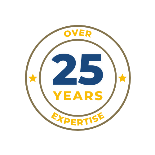 Over 25 Years of Service