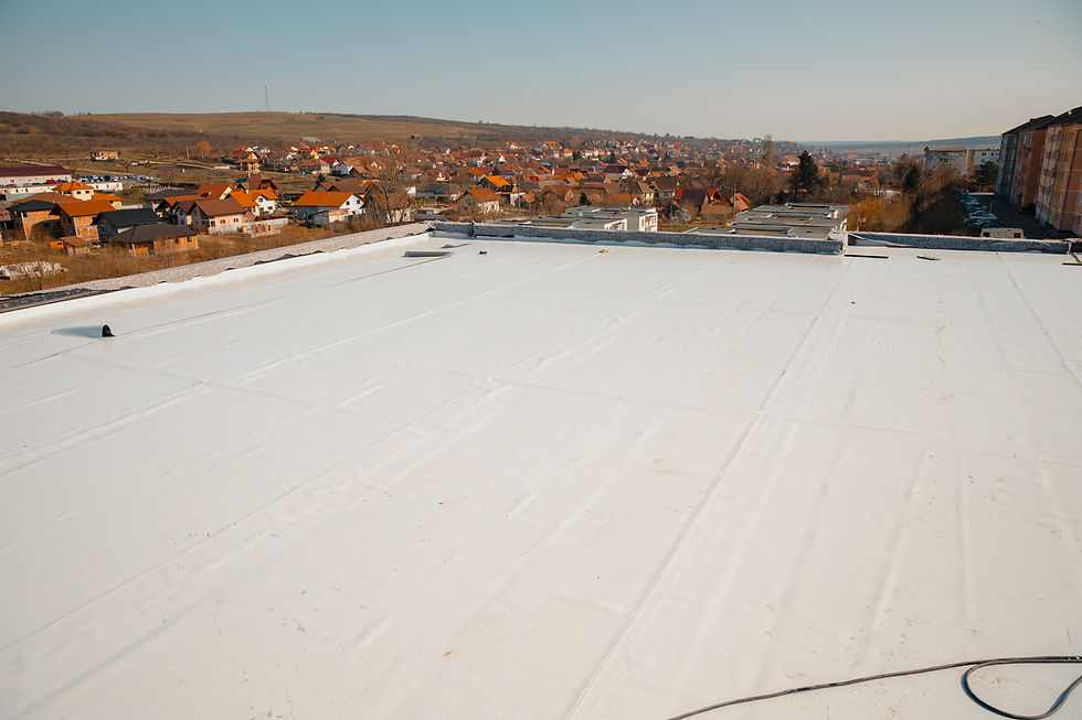 TPO roof restoration Calgary commercial building