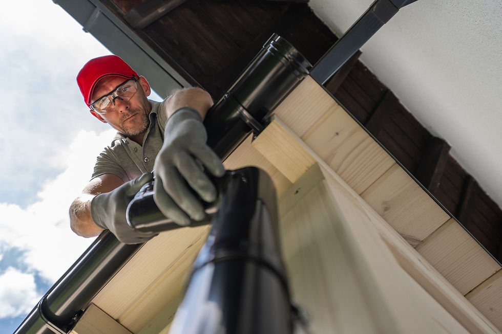 Professional downspout services in Calgary