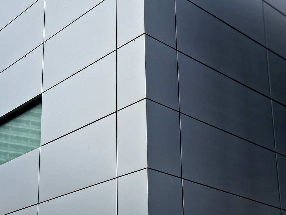 ACM panel installation in Calgary