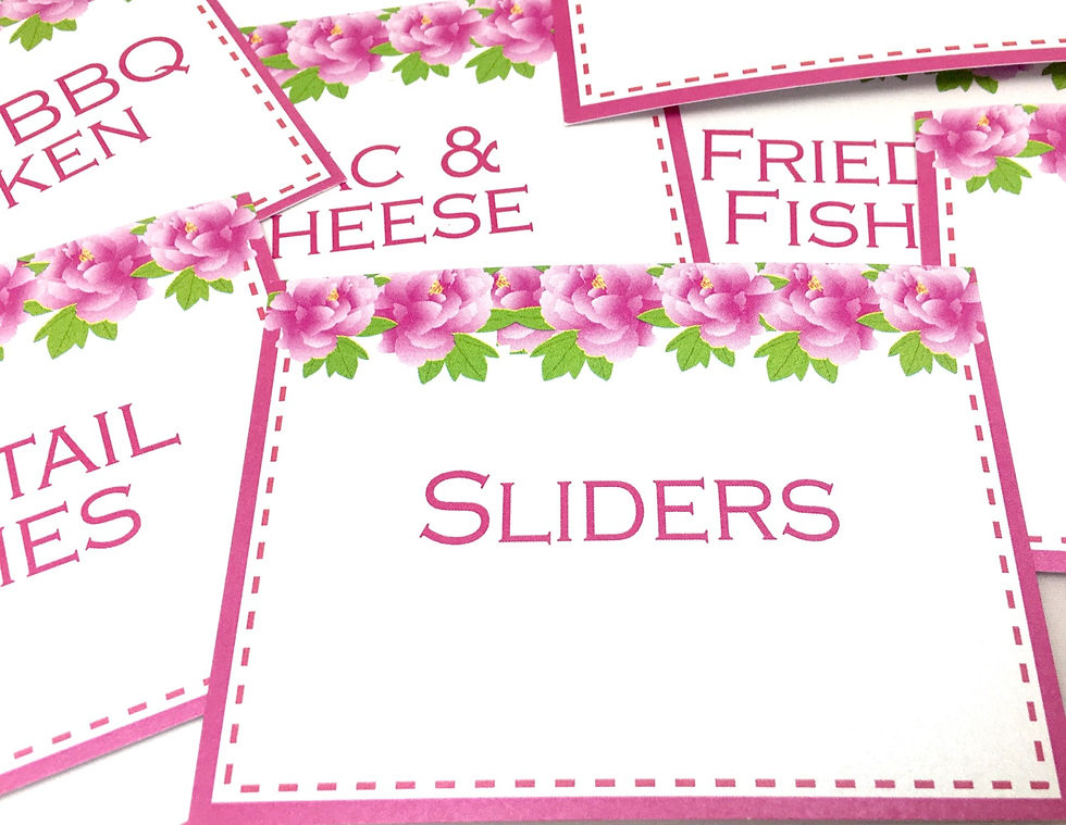 Thumbnail: Flat Style Food Cards
