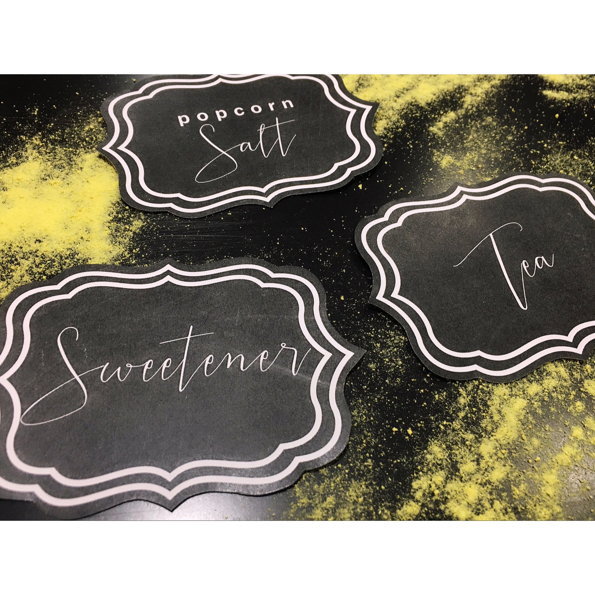 Chalkboard Canister Labels • Style 2