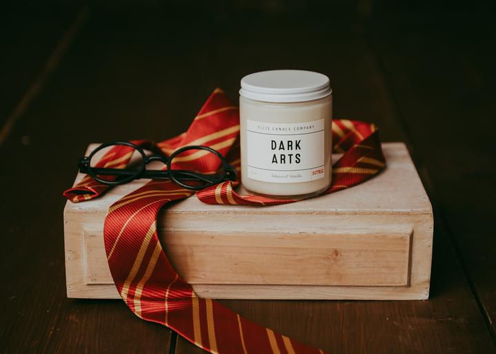 Dark Arts Candle - Inspired by Harry Potter