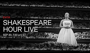Shakespeare Hour Live Evita; Sammi Cannold Evita