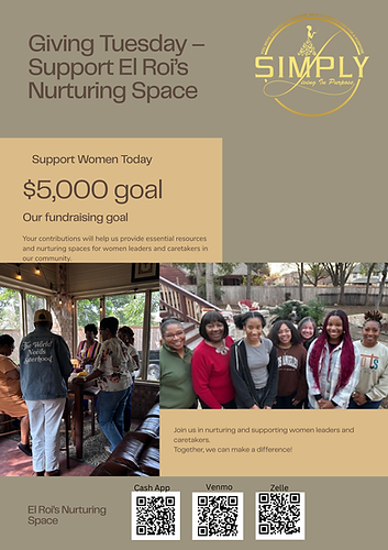 Flyer - Giving Tuesday – Support El Roi’s Nurturing Space.png