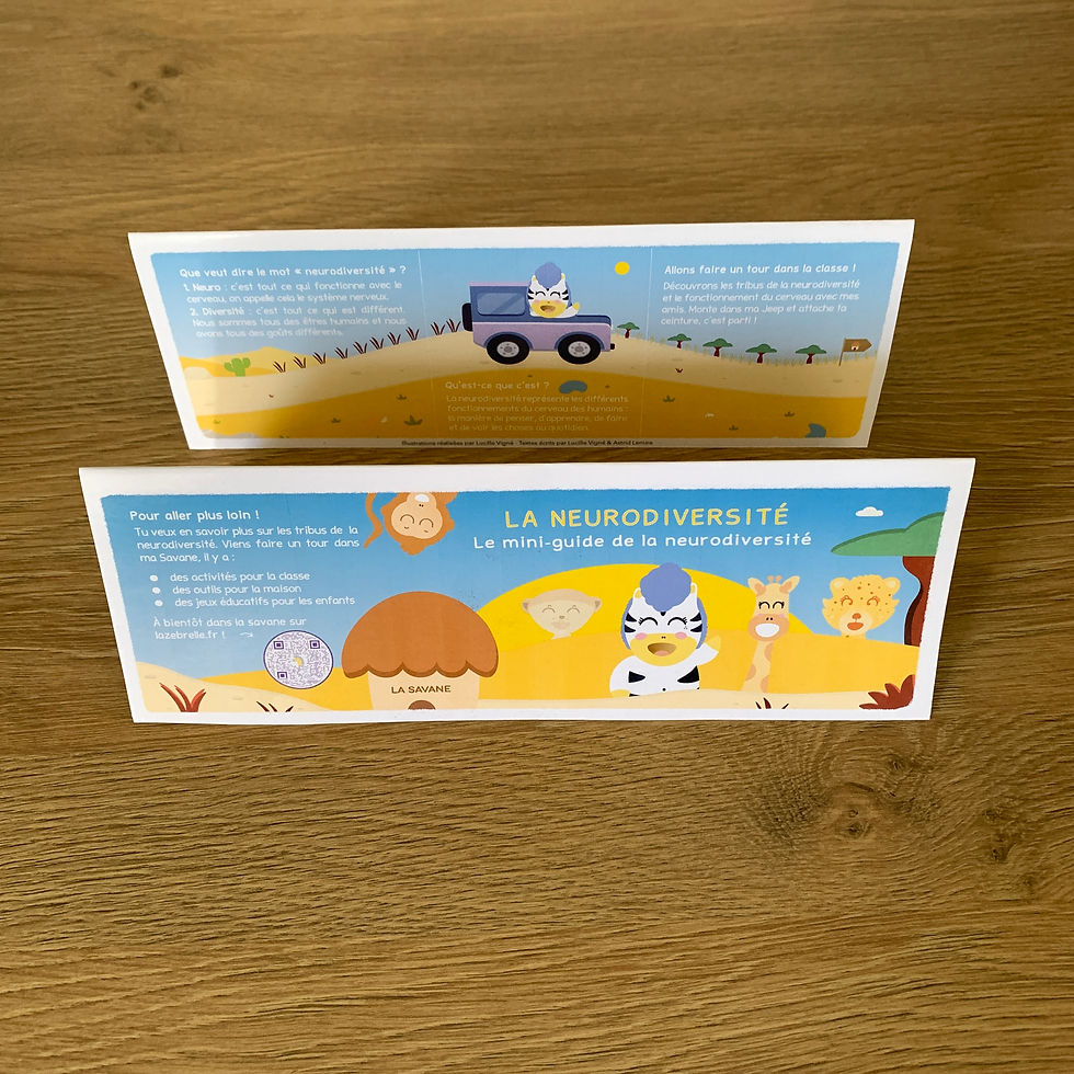 Dépliant A5 PAPIER - La neurodiversité dans la classe