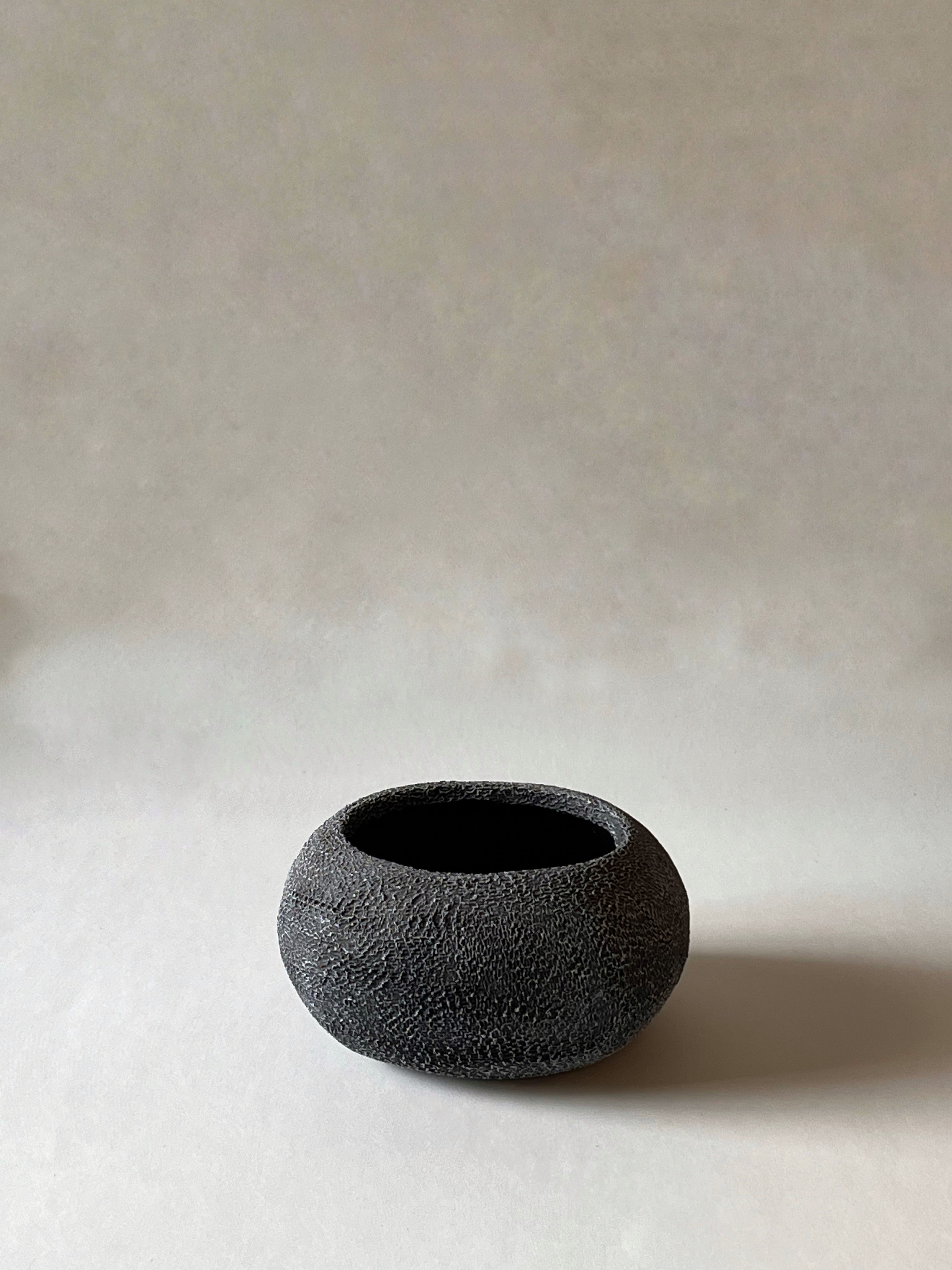 Textured Earthen Vase and Planters