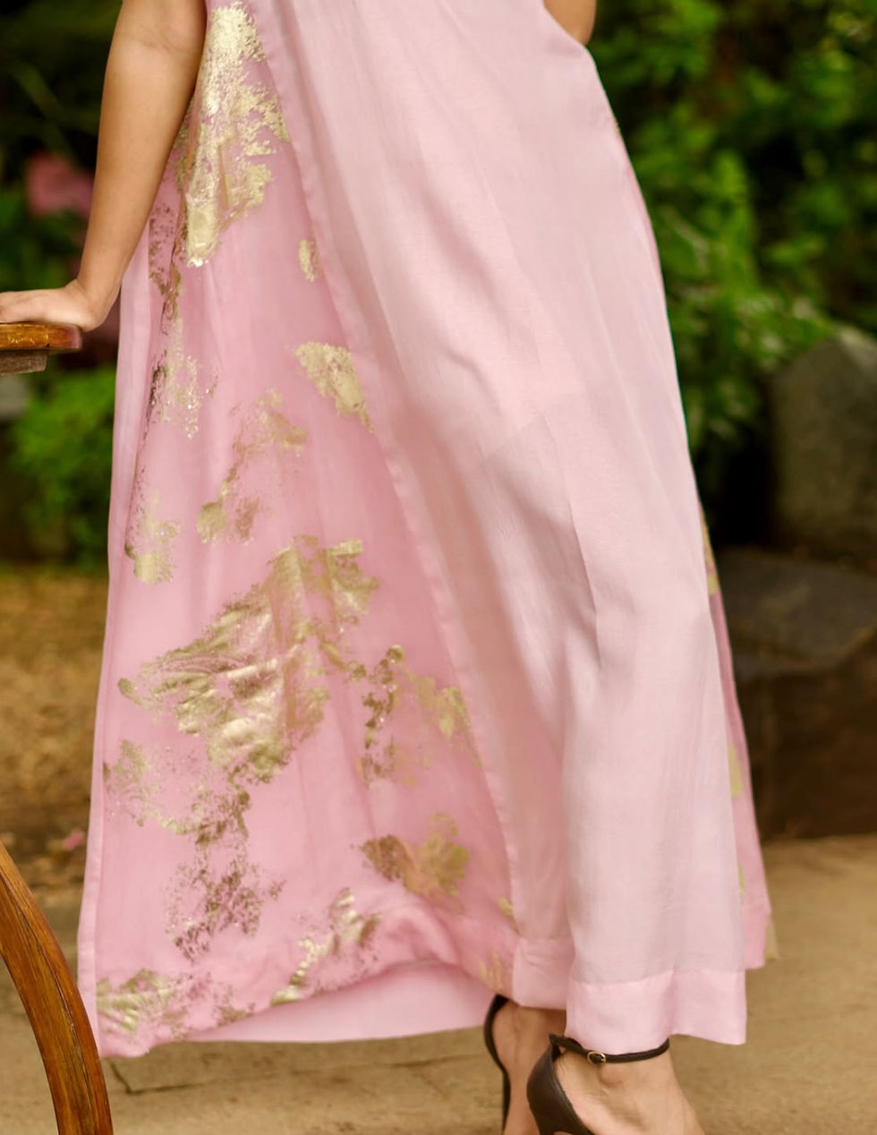 Thumbnail: FLO - BABY PINK SLEEVELESS DRESS