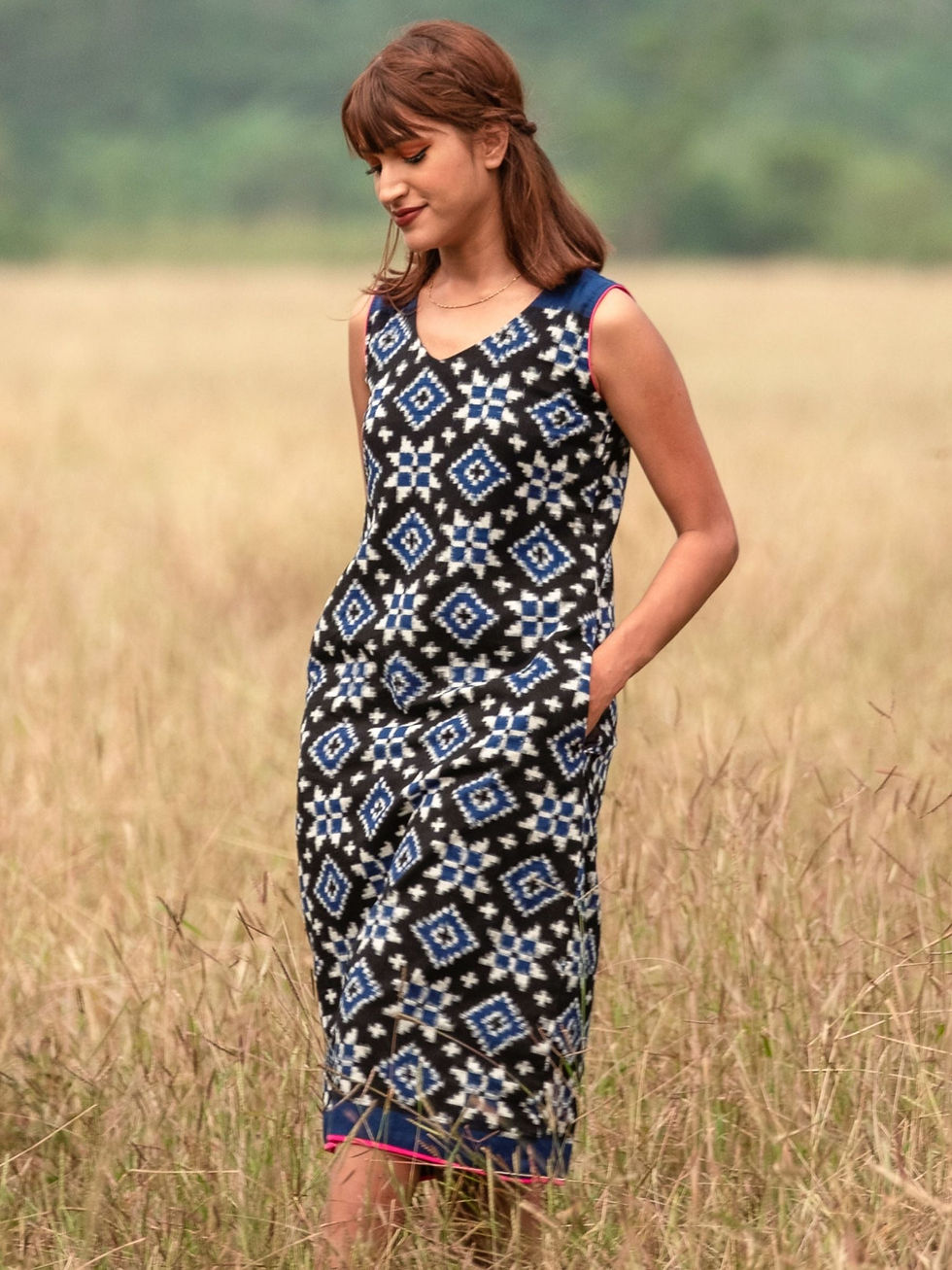 Rhea-Blue-Handloom-Double-Ikat-Pure-Cotton-Dress-2.jpg