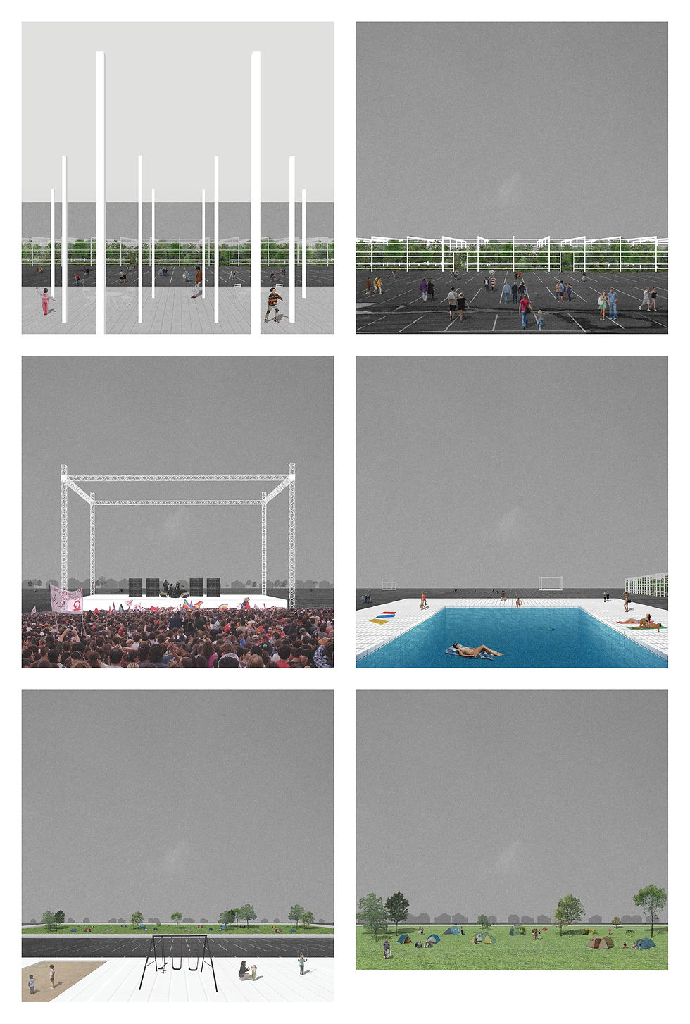 Dé-densification - parc -