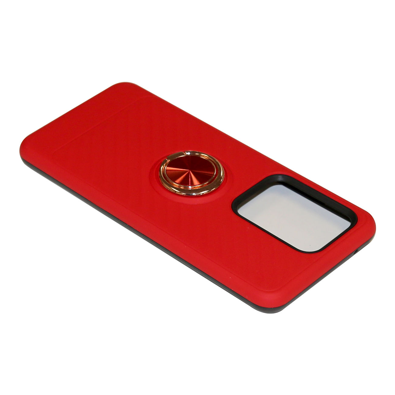 S20 Ultra Case with Ring Holder In Red