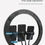 Thumbnail: LED Ring Light 14'' with 3 Phone Holders