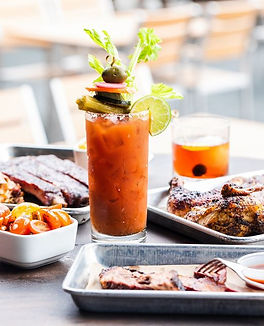 brunch at J bar M