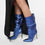 Thumbnail: Leather High Quality Pull on Knee High Boots for Ladies Big Size 48