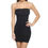 Thumbnail: Seamless Strapless Full Body Slip Black