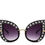 Thumbnail: Designer Cat Eye Full Diamond Sunglasses Ladies Sunglasses