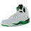 Thumbnail: Nike for Air for Jordan 5 Retro Women's High-Top Shoes White/Lucky Green/Black C