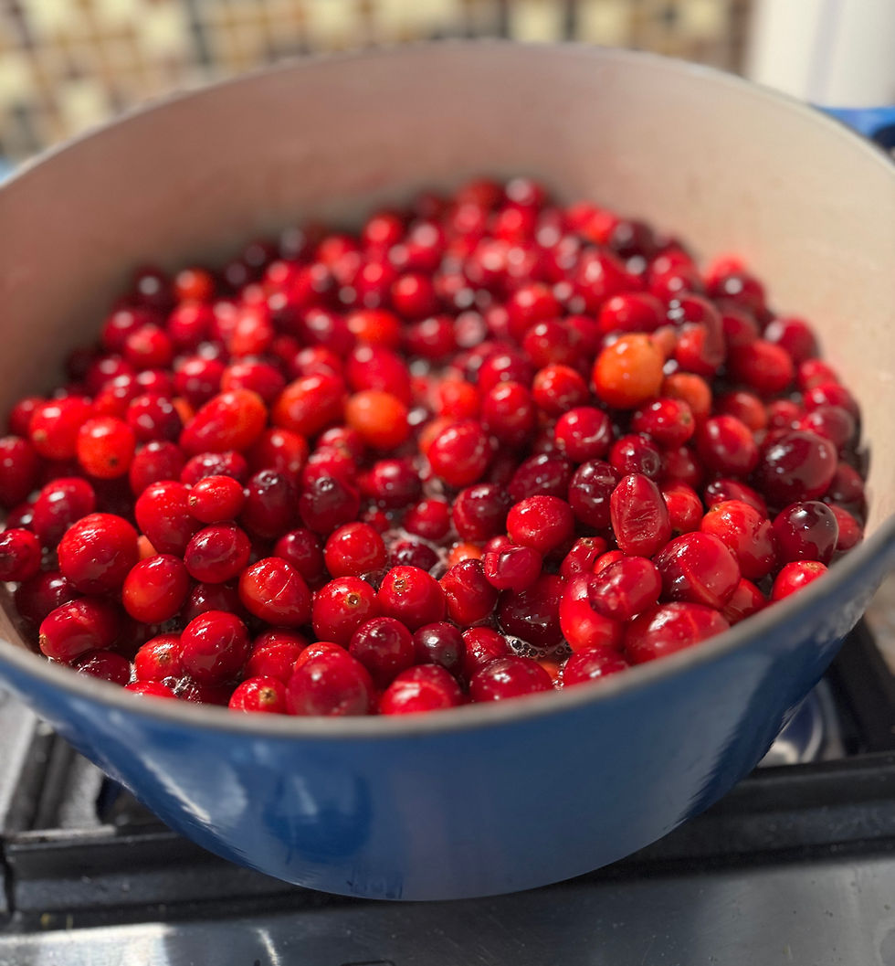 Honey Cardamom Cran Compote that Belongs on Your Table All Season