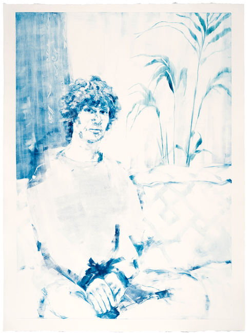 Attempt 2, monotype on Hahnemühle paper