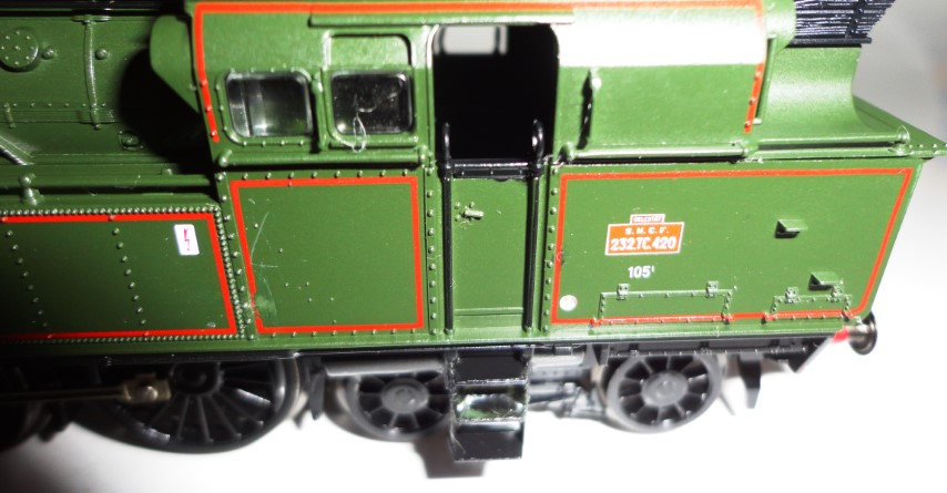 Miniature : Fleischmann 4078 FV - Locomotive SNCF 232 TC 420 Sélestat
