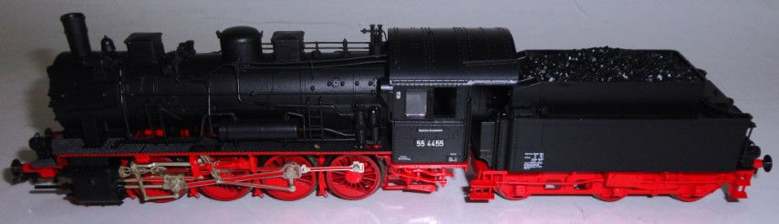 Miniature : Fleischmann 4155 - Locomotive vapeur DB 55.4455