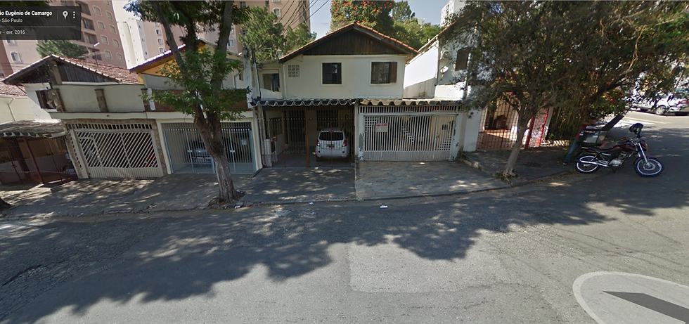 frente da casa