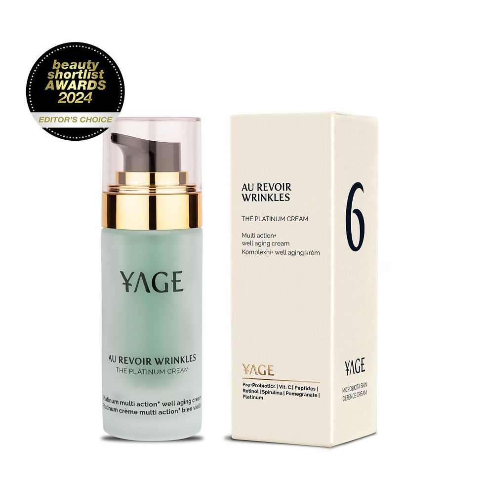 AU REVOIR WRINKLES - Komplexní well aging krém s platinou