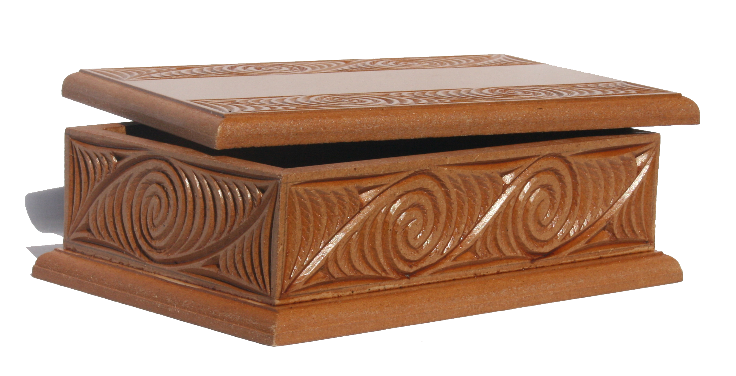 Medium carved box