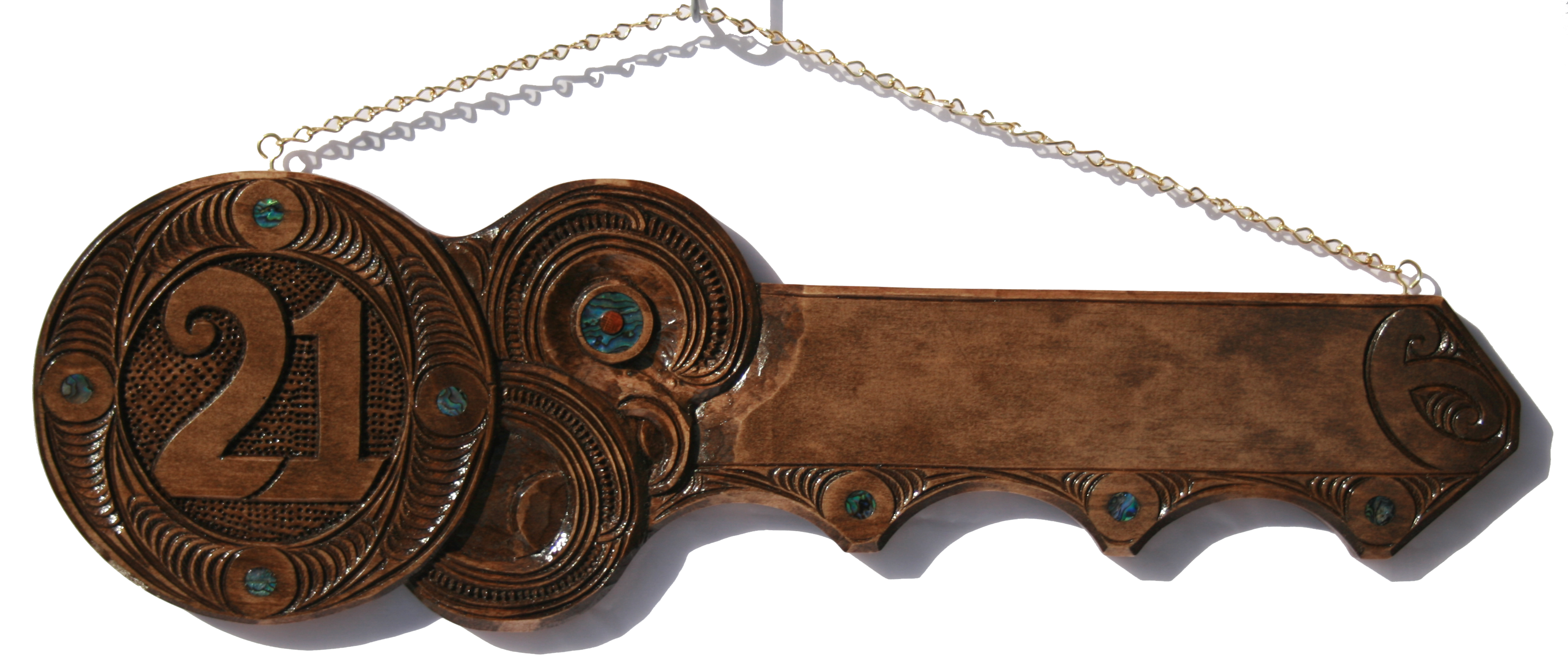 Side profile Manaia 21st key