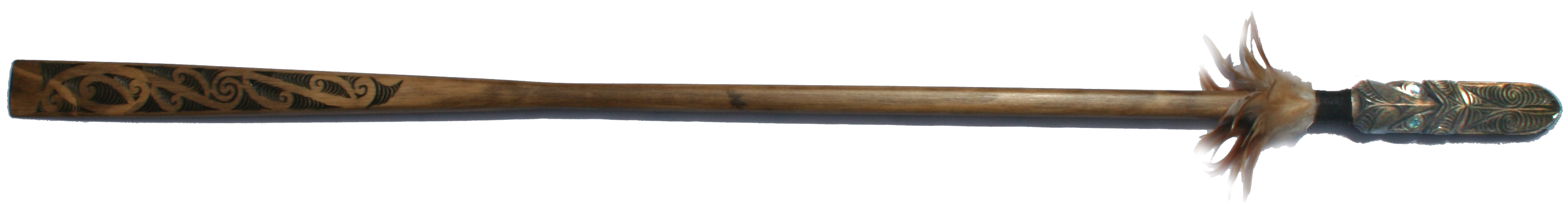 Taiaha on Base