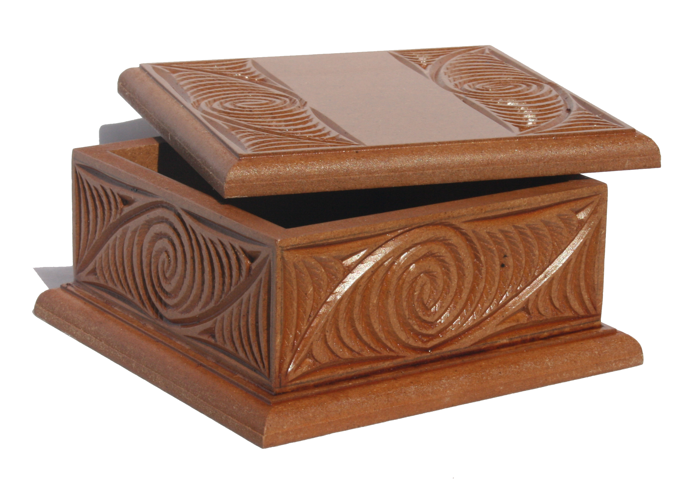 Small carved box