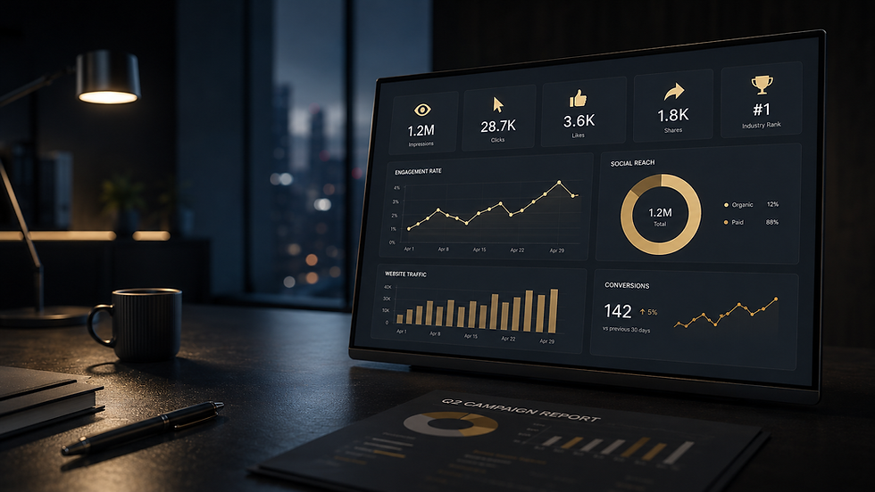 You're reporting vanity metrics to leadership and everyone knows it