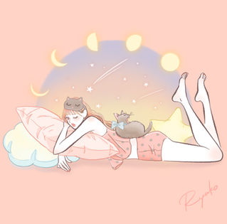 オリジナルイラスト　体内リズム