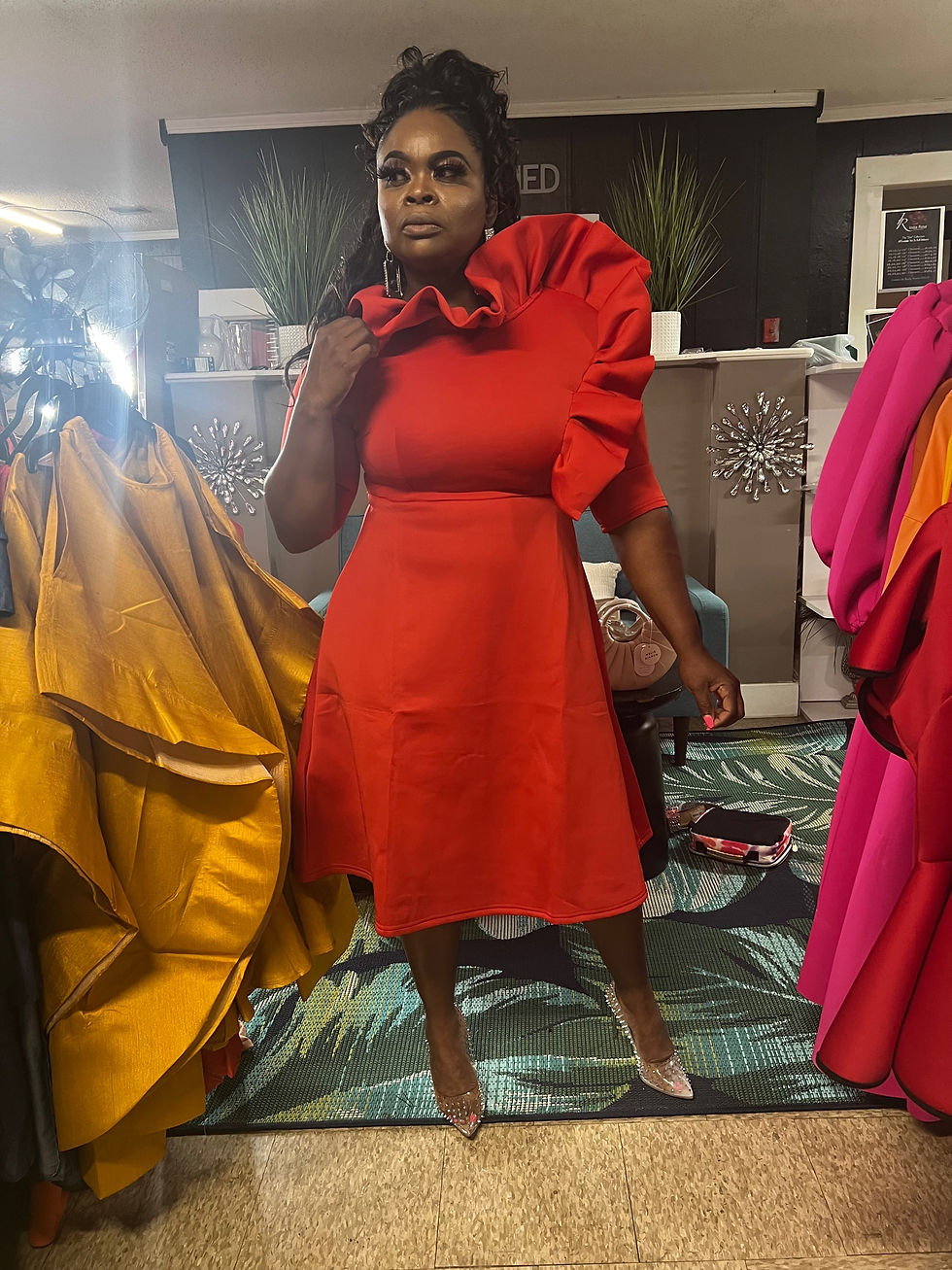 Thumbnail: Ruffle Rhonda dress